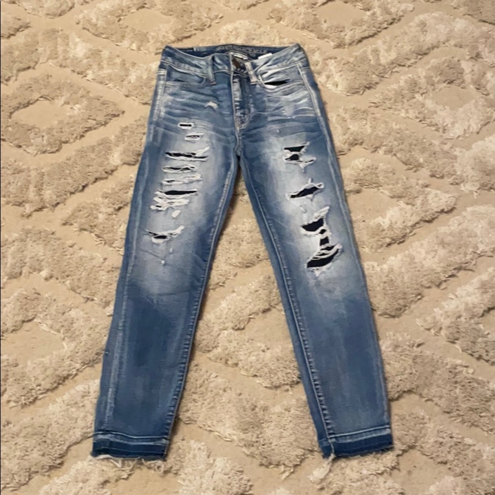 American Eagle Jeggings Hi-Rise/Crop
